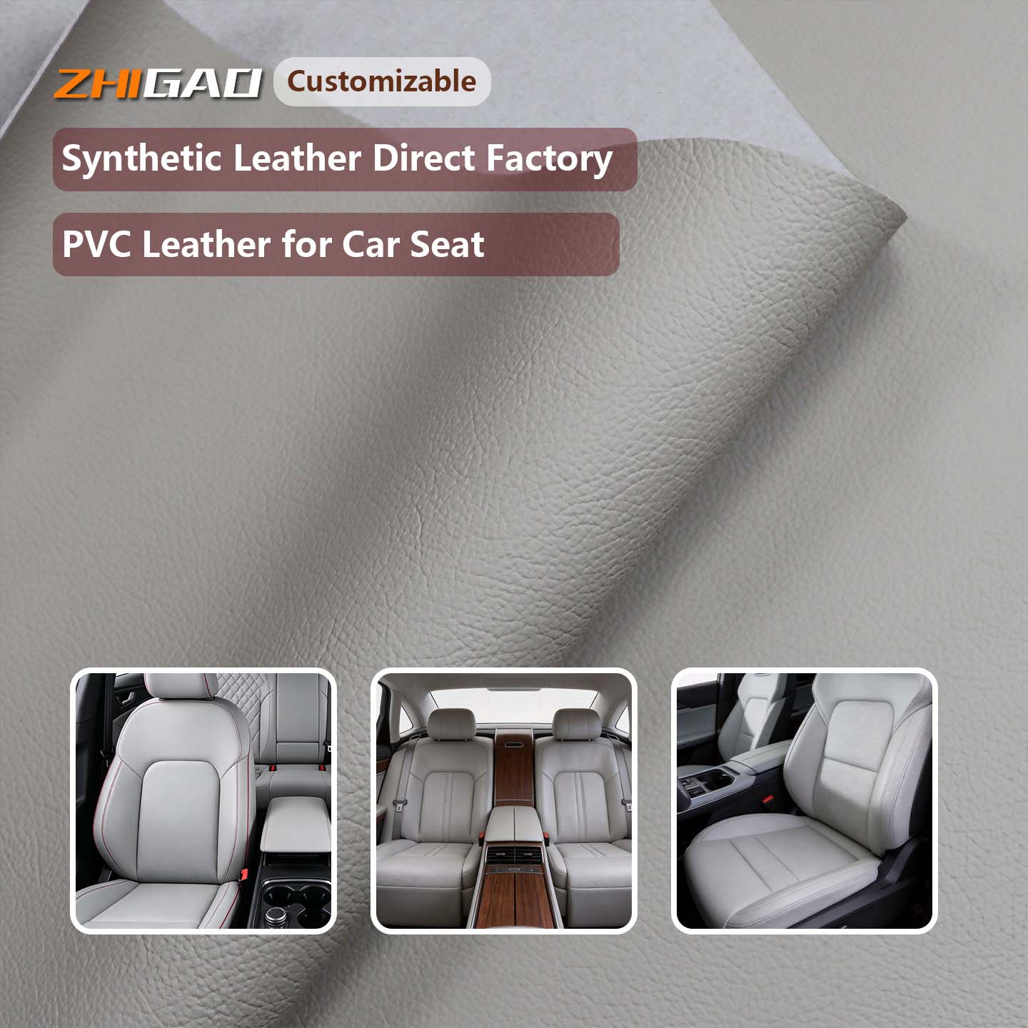 PVC-skinn for bilseter
