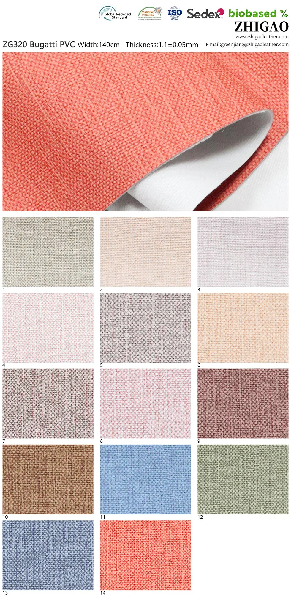 Bugatti Pattern PVC Leather