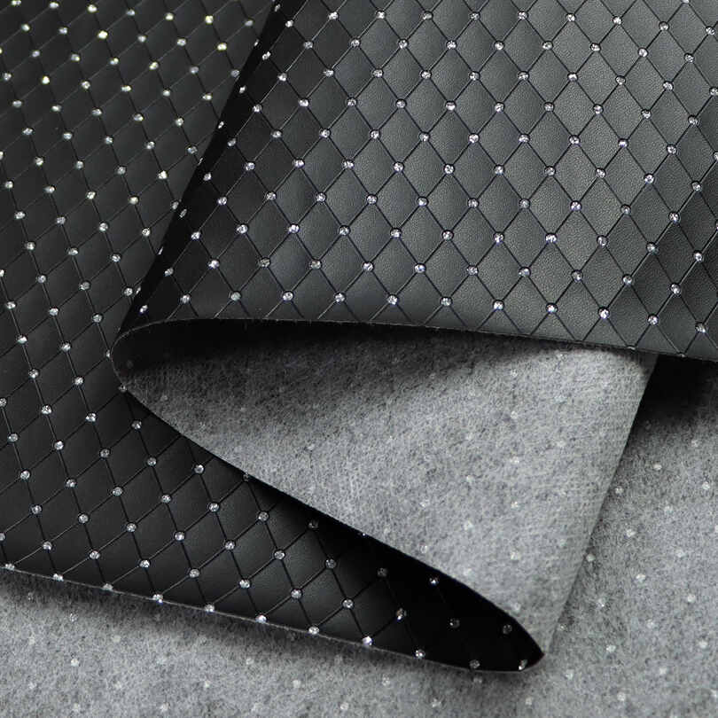 Diamanter imitert PU-skinn smykkeskrin Emballasjestoff
