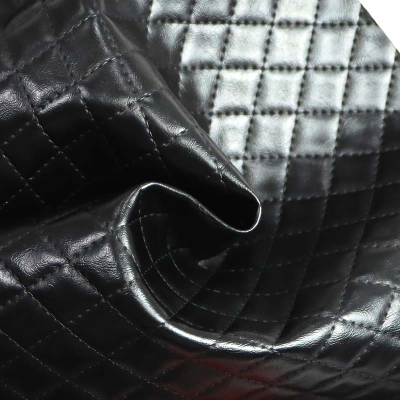 Diamond Pattern Home Polstring PVC imitert skinn