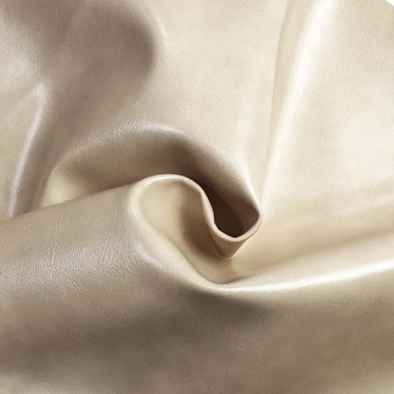 Tofarget oljet PVC imitert skinn sofastolstoff
