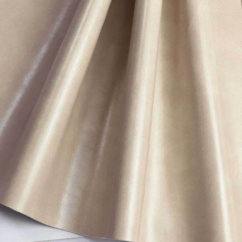Tofarget oljet PVC imitert skinn sofastolstoff