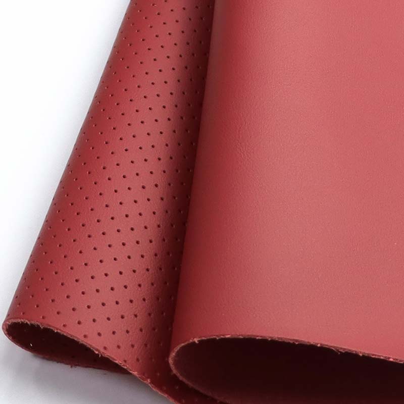 Perforert mikrofiber skinn Punching Biler Seter Interiørstoff