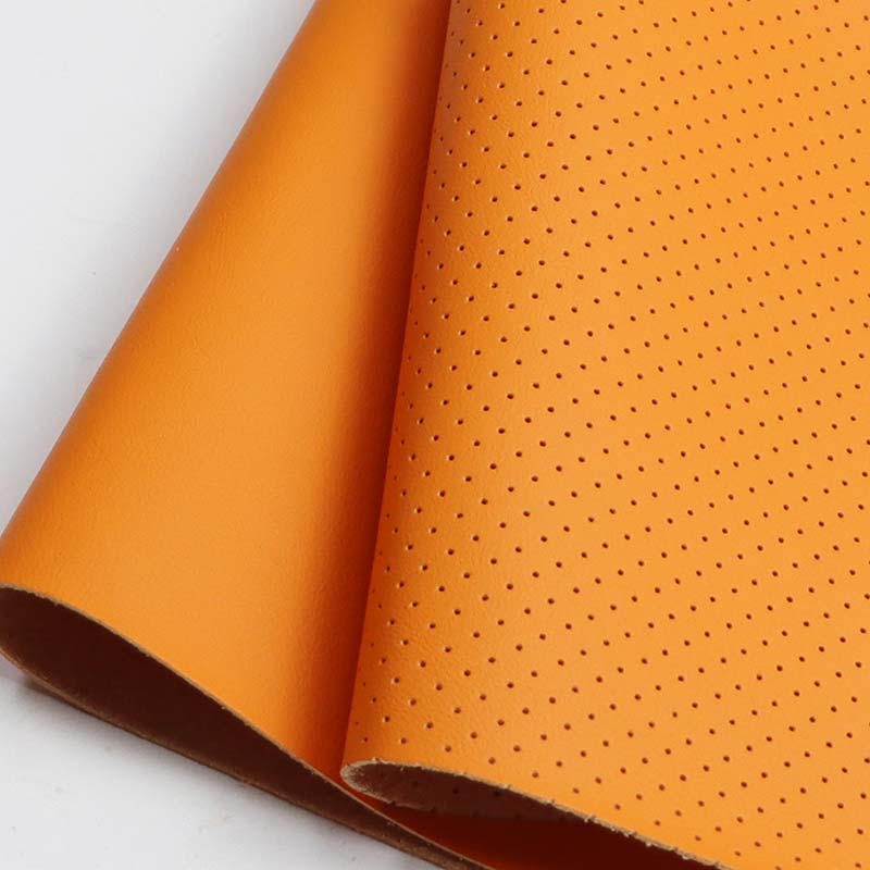Perforert mikrofiber skinn Punching Biler Seter Interiørstoff