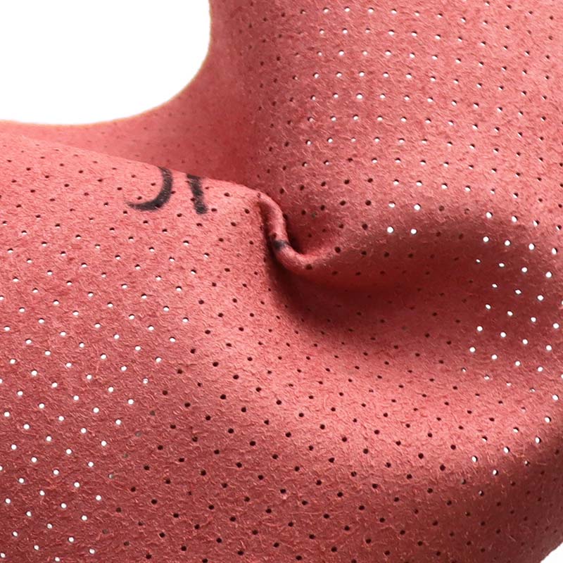 Perforert mikrofiber skinn Punching Biler Seter Interiørstoff