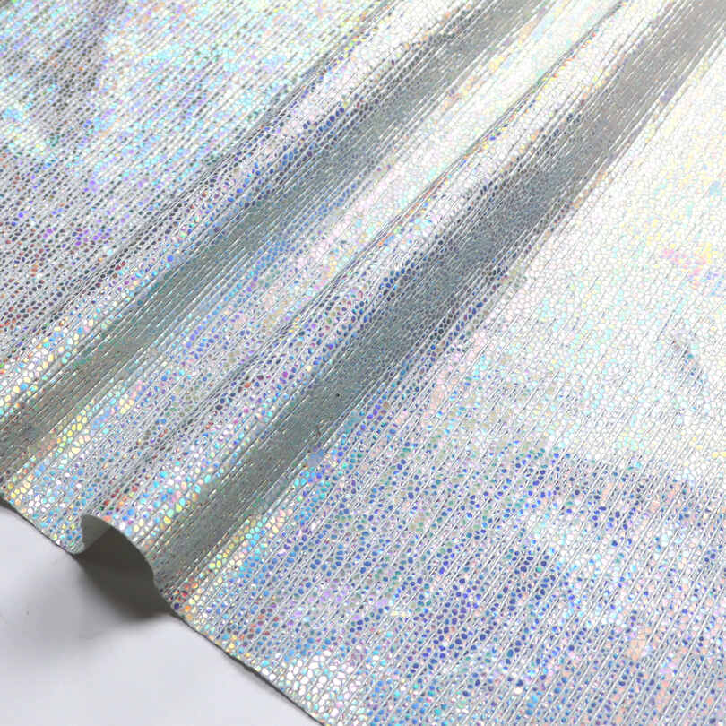 Metallic Crackle iriserende sko Vesker PU kunstskinnstoff