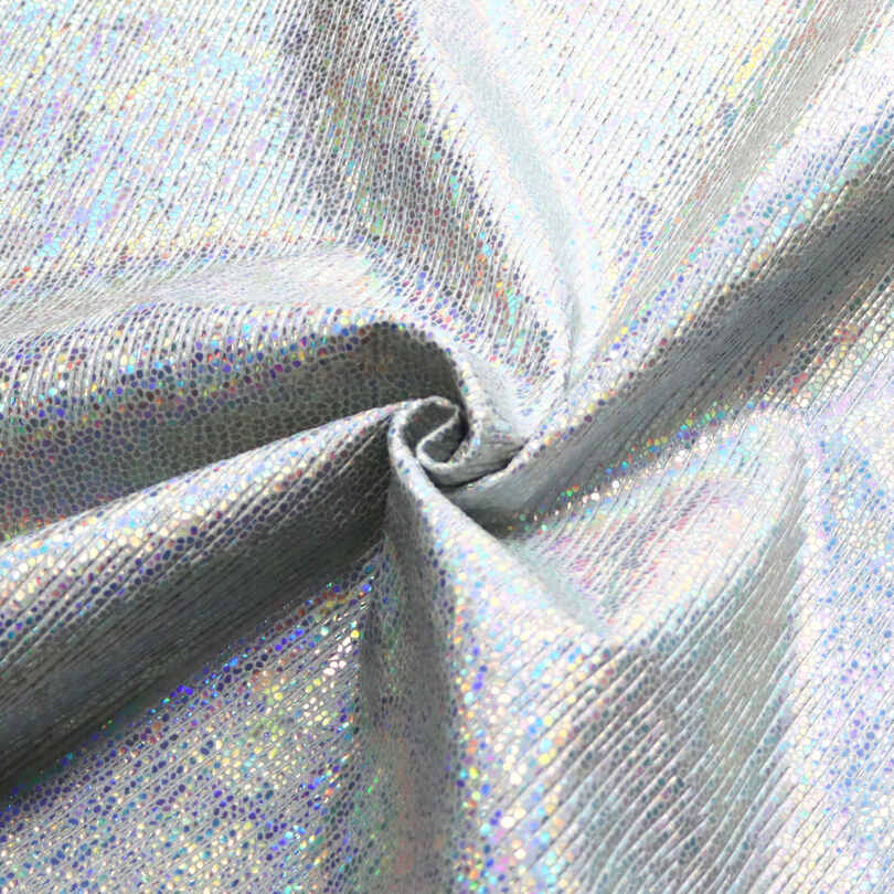 Metallic Crackle iriserende sko Vesker PU kunstskinnstoff