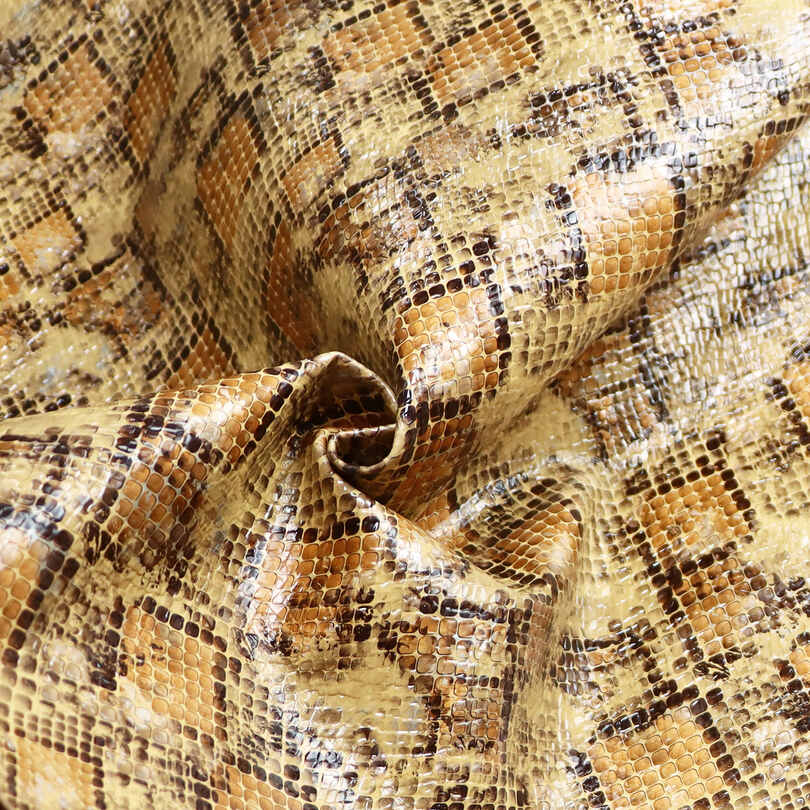 Crystal Snake Skin Sko Vesker PU imitert skinn