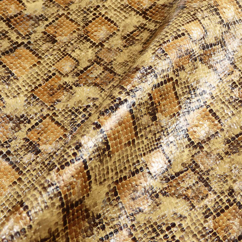 Crystal Snake Skin Sko Vesker PU imitert skinn