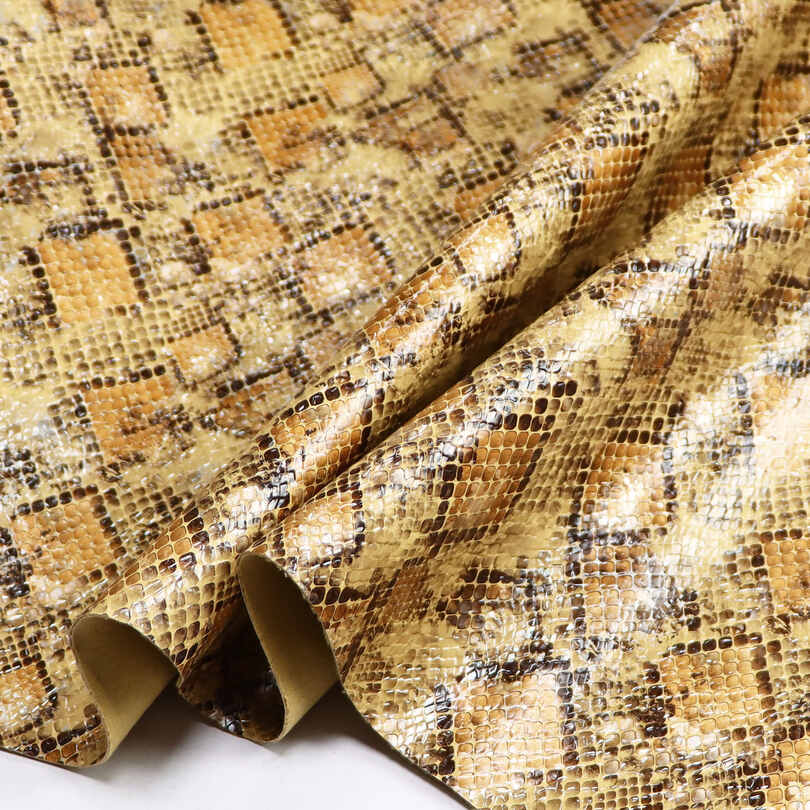 Crystal Snake Skin Sko Vesker PU imitert skinn