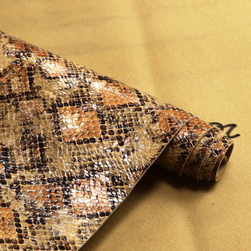 Crystal Snake Skin Sko Vesker PU imitert skinn