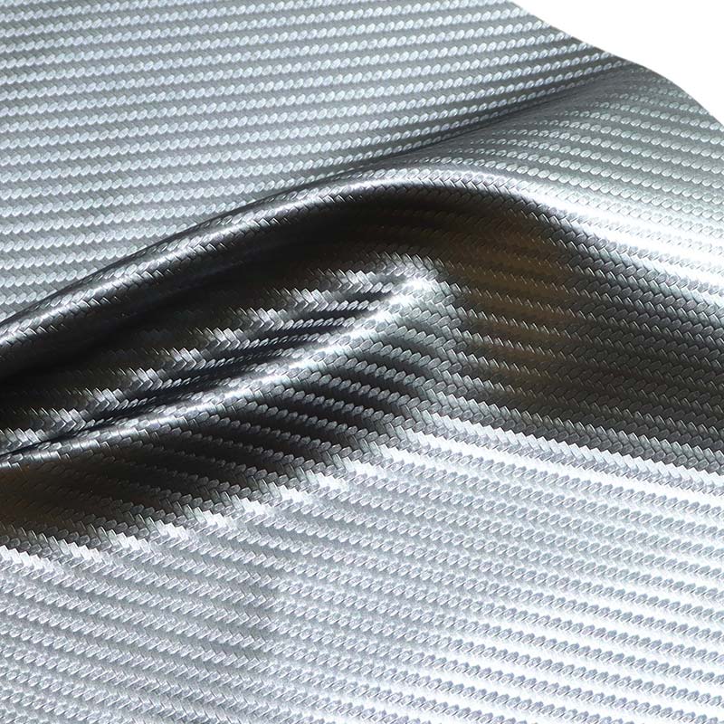 PVC karbonfiber syntetisk kunstig bilinteriørmateriale