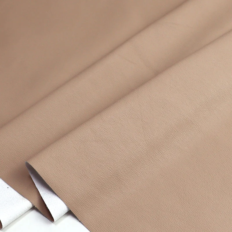 Mikrofiber bakside PU syntetisk lær for klær