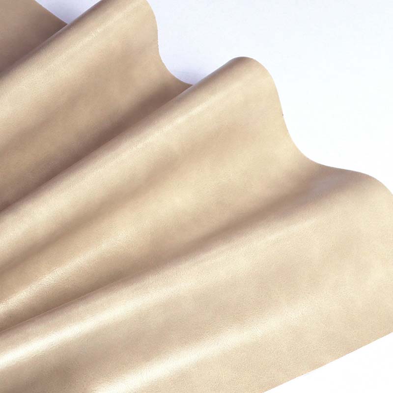 Tofarget oljet PVC imitert skinn sofastolstoff